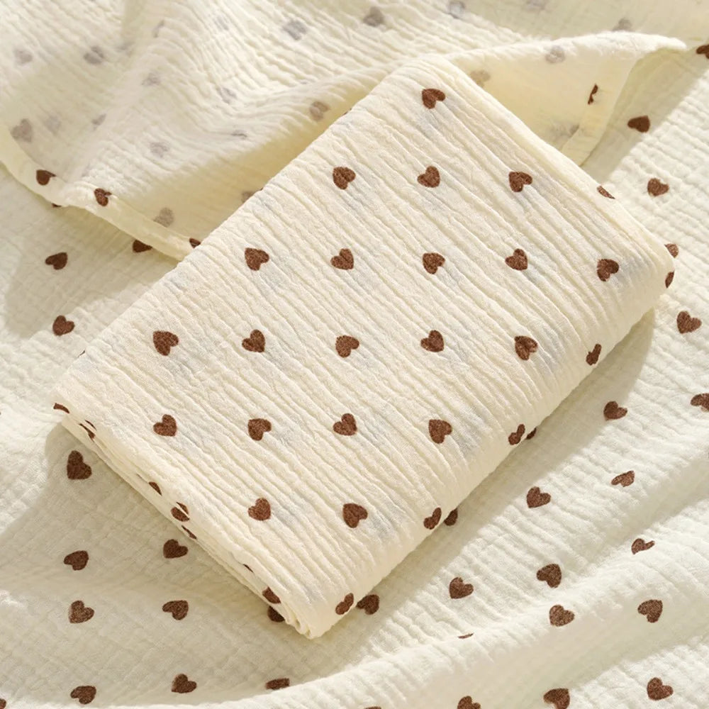 Soft Cotton Baby Blanket – Skin-Friendly Cartoon Stroller & Nap Cover