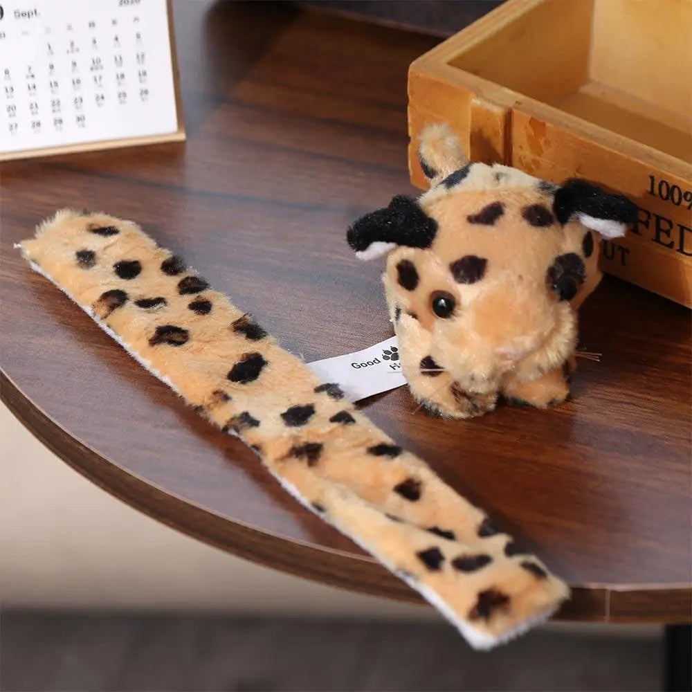Jungle Animal Plush Slap Bracelet for Kids