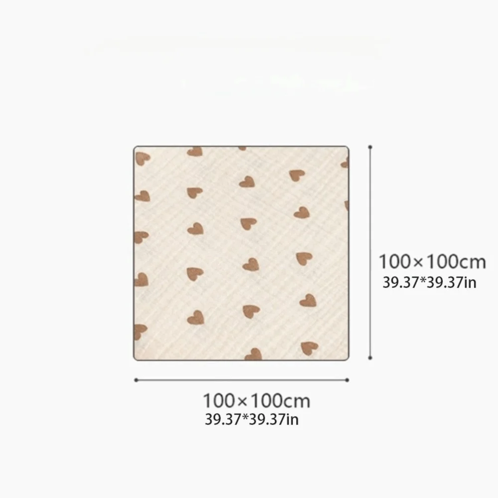 Soft Cotton Baby Blanket – Skin-Friendly Cartoon Stroller & Nap Cover