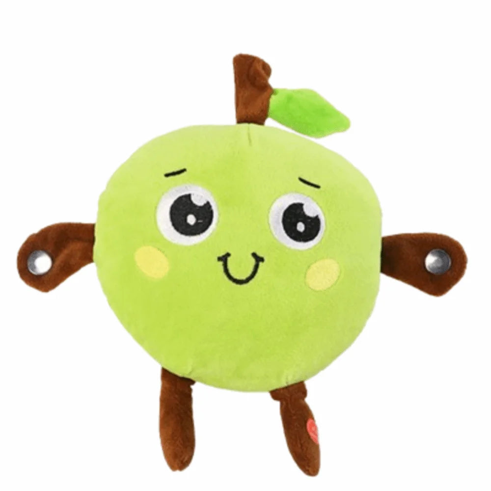 Interactive Baby Musical Plush Toy Touch Sensor Fruit