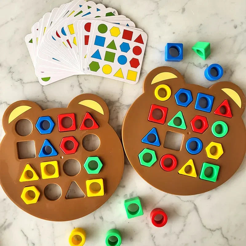 Geometric Shape Matching Puzzle for Early Learning