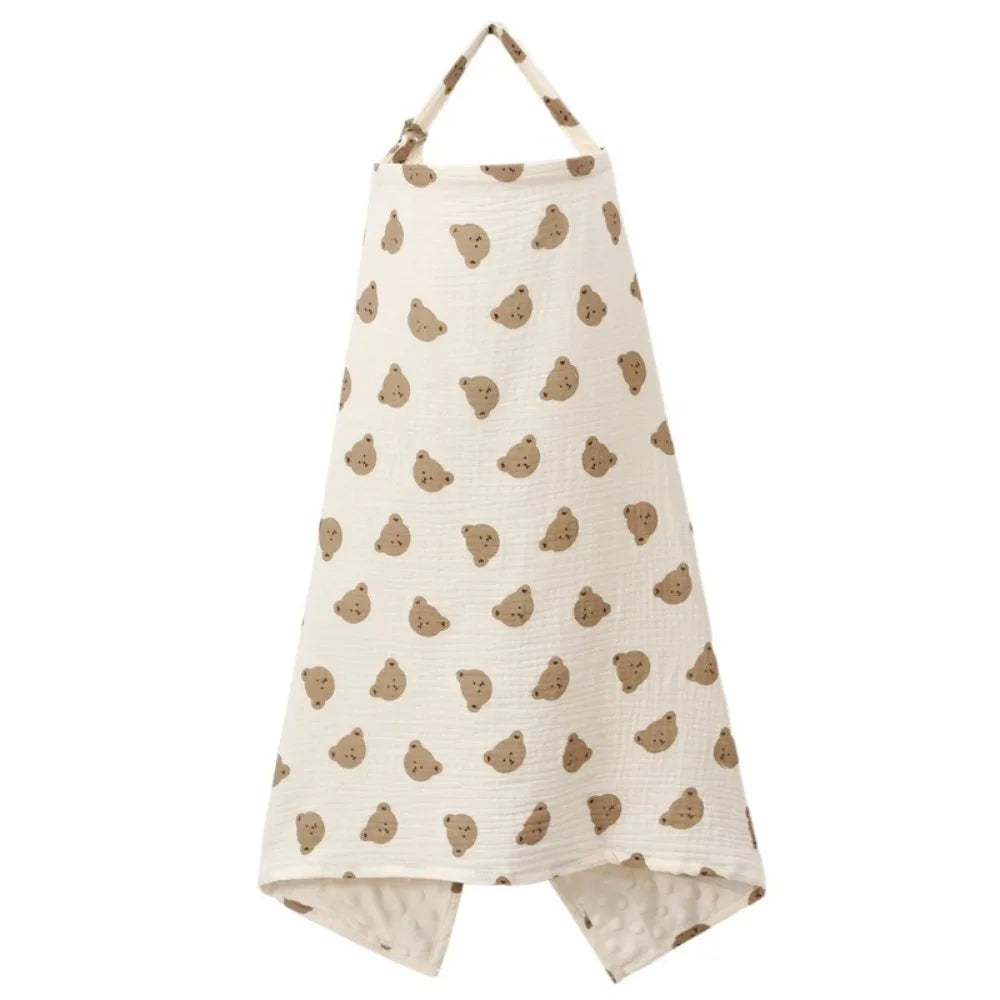 2 in 1 Maternal Nursing Covers Comfortable Anti-Exposure Feeding Clothes Cotton Soft Mother's Nursing Apron Outdoor