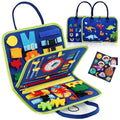 Montessori Busy Board Sensory Toy for Toddlers