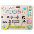 Kids Montessori Training Ability Shape Toys Match Lock Cognition Puzzle Early Educational Unlock Perception Toy Gifts Children