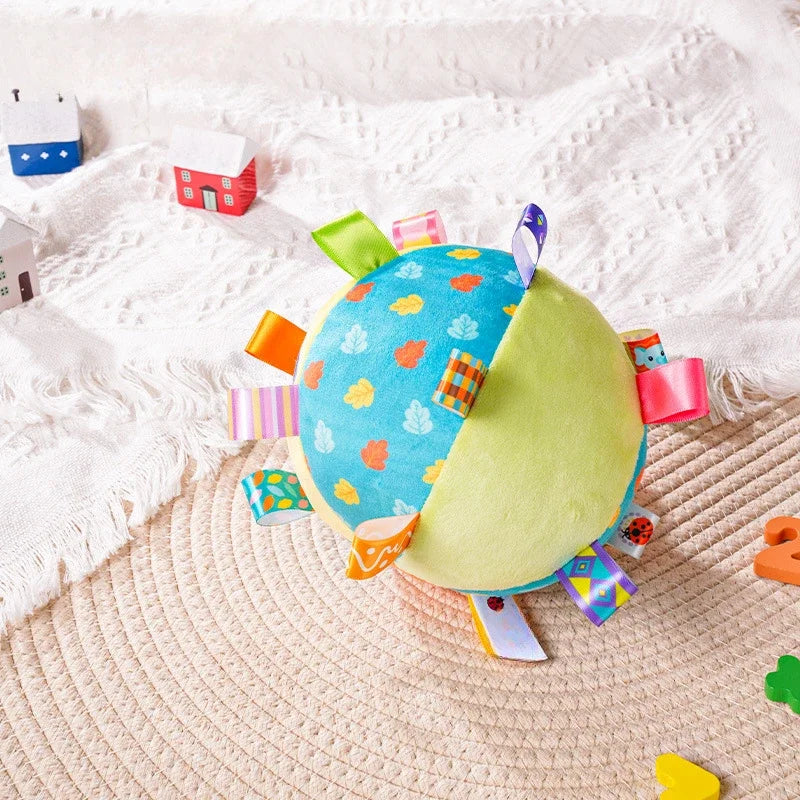 Soft Plush Baby Hand Rattle Toy