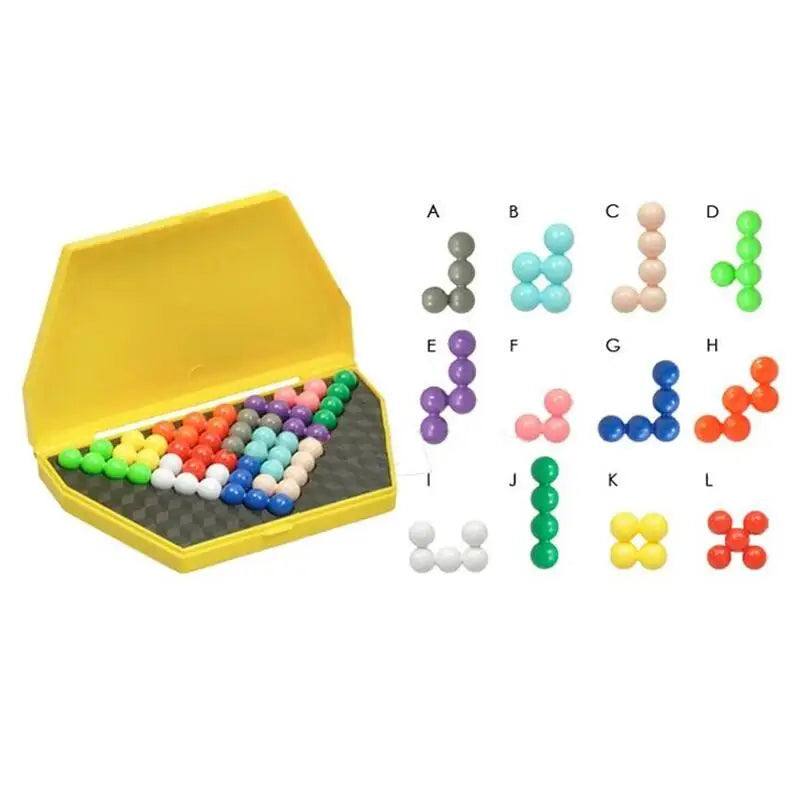 Classic Logic Bead Puzzle with 180 Challenges