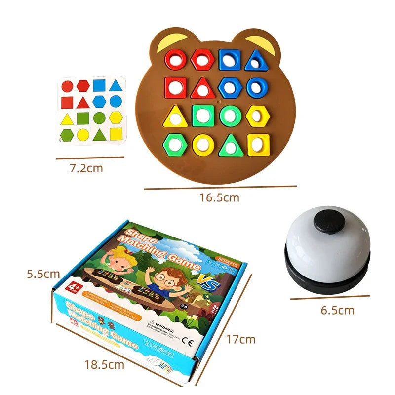 Geometric Shape Matching Puzzle for Early Learning