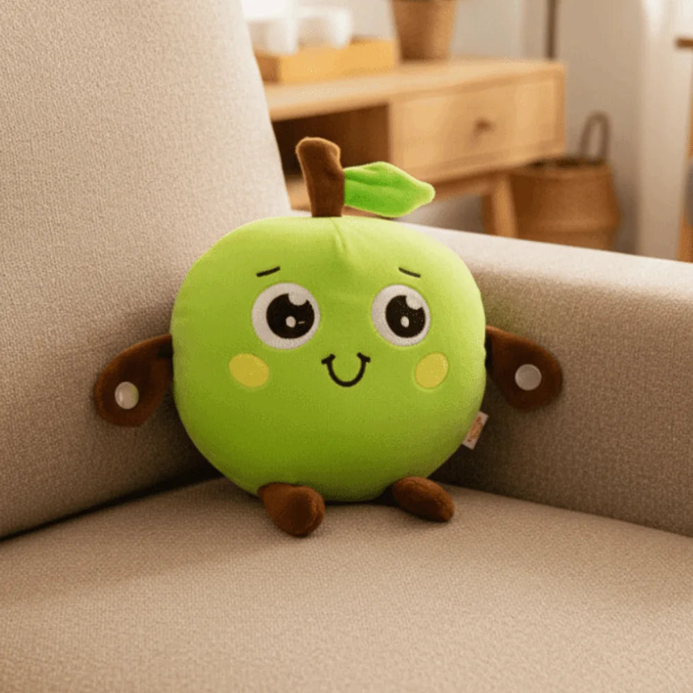 Interactive Baby Musical Plush Toy Touch Sensor Fruit