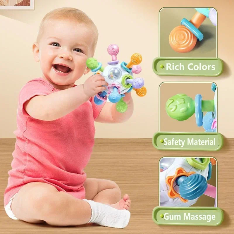 Baby Rattle Ball Teething Toy