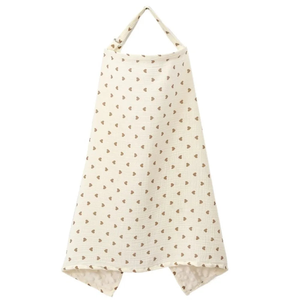 2 in 1 Maternal Nursing Covers Comfortable Anti-Exposure Feeding Clothes Cotton Soft Mother's Nursing Apron Outdoor