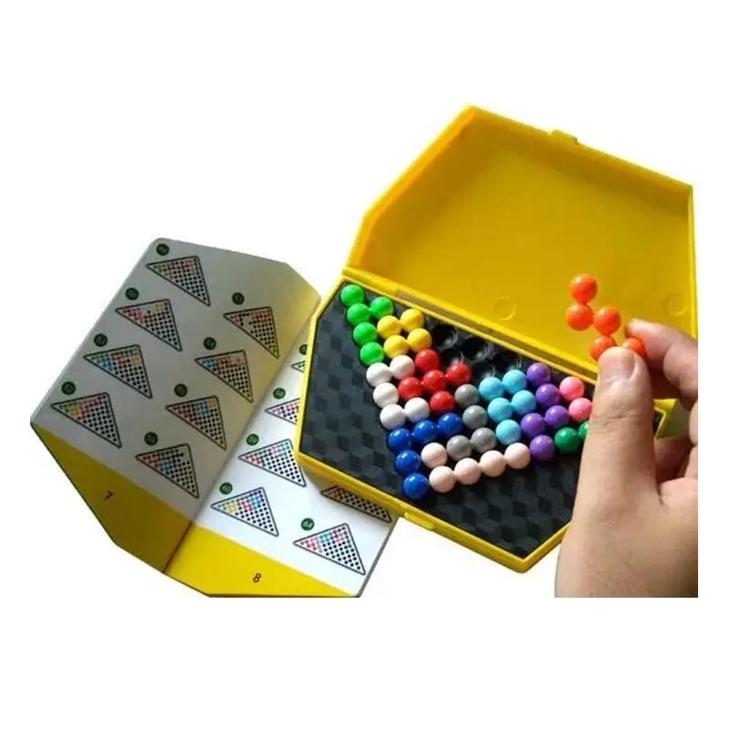 Classic Logic Bead Puzzle with 180 Challenges