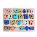Matching Games 3D Wooden Board Early Education Mathematics Alphabet Number Puzzle Learning Shape Cognition Puzzle