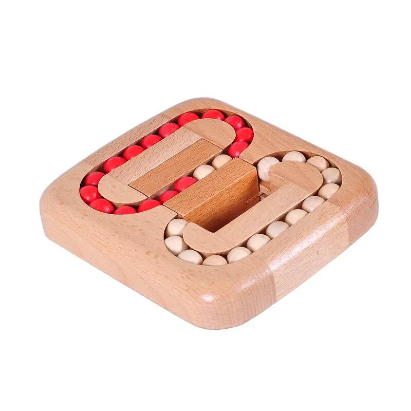 Wooden Bead Logic Puzzle for Kids & Adults