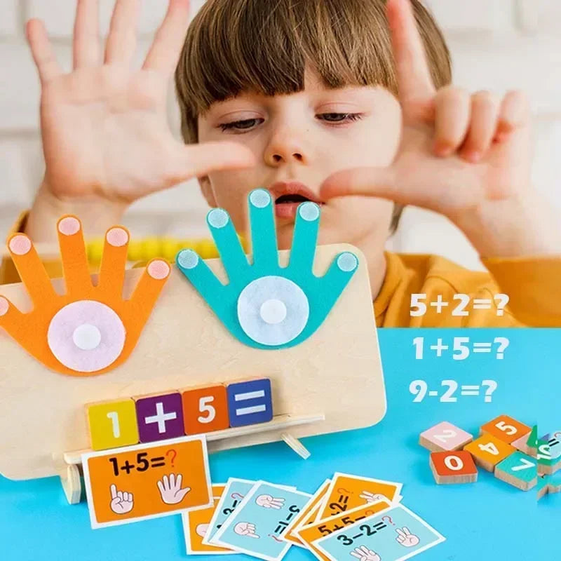 Wooden Montessori Maths Counting