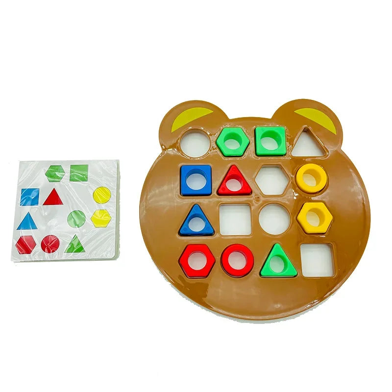 Geometric Shape Matching Puzzle for Early Learning