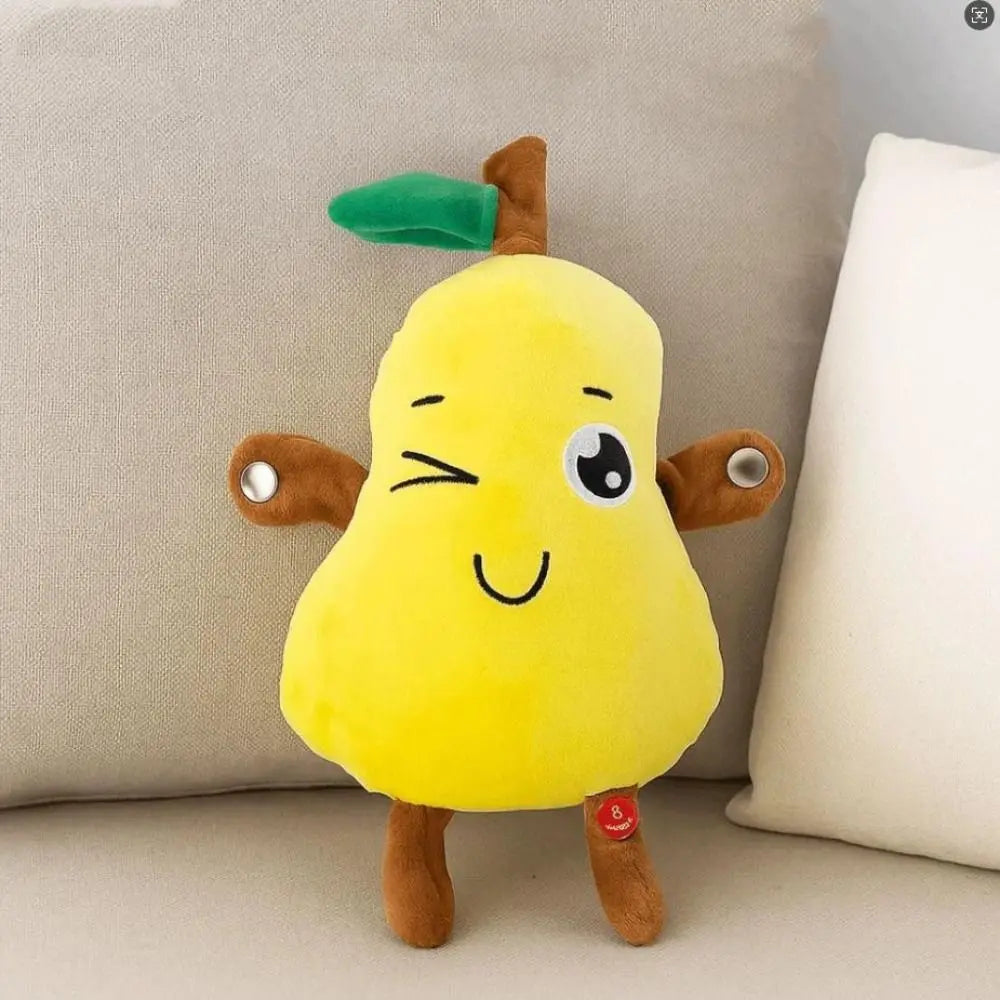 Interactive Baby Musical Plush Toy Touch Sensor Fruit