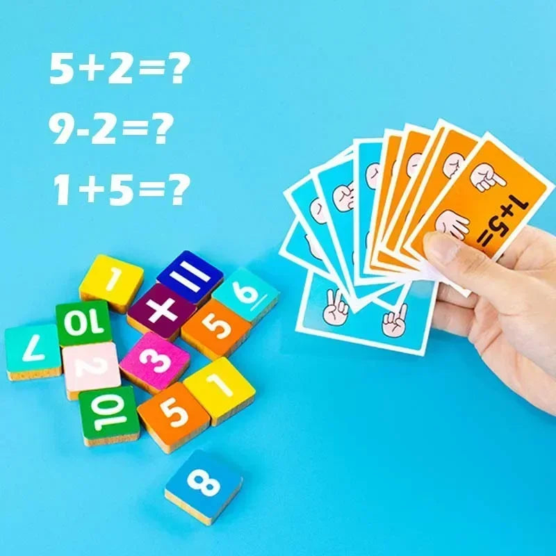 Wooden Montessori Maths Counting