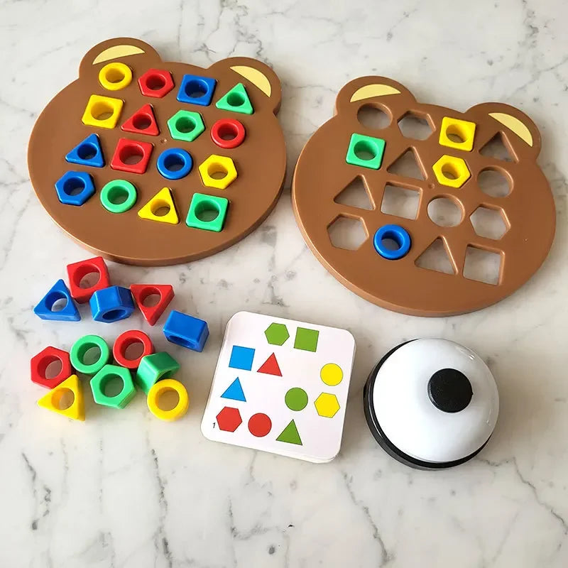 Geometric Shape Matching Puzzle for Early Learning
