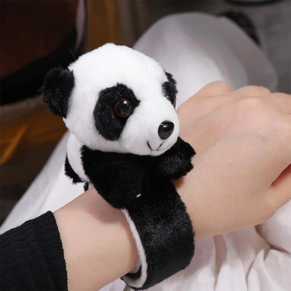 Jungle Animal Plush Slap Bracelet for Kids